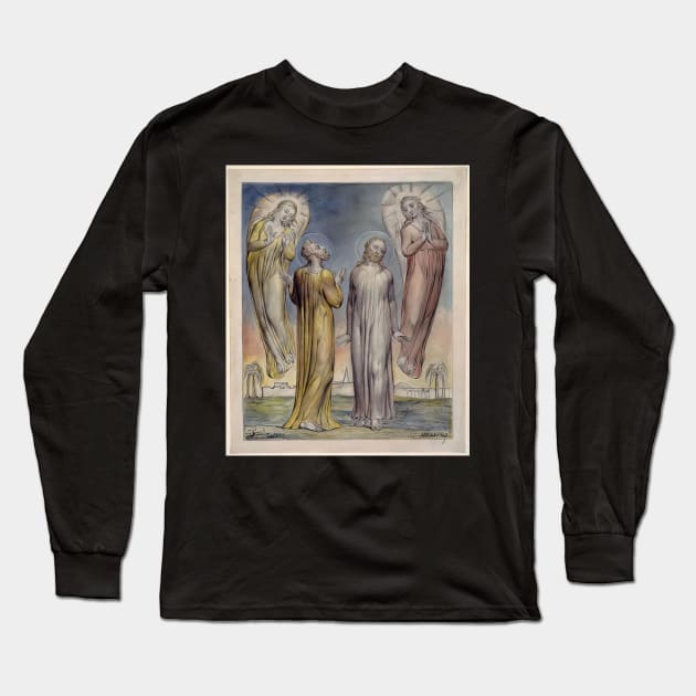 andrew simon peter searching for christ 1819 - William Blake Long Sleeve T-Shirt by Kollagio